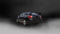 CORSA Performance - Corsa 2011-2014 Subaru Impreza Sedan STI 2.5L Turbo Manual Black Sport Cat-Back Exhaust - 14863BLK - Image 3