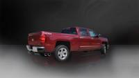 CORSA Performance - Corsa 2014-19 Sierra/Silvrd 1500 Crew/Dbl / Short/Std. Bed 6.2L V8 Polished Sport Single SideCB Ext - 14866 - Image 3
