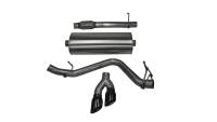 CORSA Performance - Corsa 14-19 GMC Sierra/Chevy Silv 1500 Reg. Cab/Long Bed 5.3L V8 Black Sport Single Side CB Exhaust - 14872BLK - Image 1
