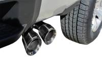 CORSA Performance - Corsa 14-19 GMC Sierra/Chevy Silv 1500 Crew Cab/Short Bed 5.3L V8 Polished Sport Single Side CB Exh - 14873 - Image 2