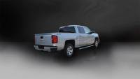 CORSA Performance - Corsa 14-19 GMC Sierra/Chevy Silv 1500 Crew Cab/Short Bed 5.3L V8 Black Sport Single Side CB Exhaust - 14873BLK - Image 2