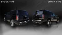 CORSA Performance - Corsa 2012-2014 Cadillac Escalade DUB 6.2L V8 Polished Sport Cat-Back Exhaust - 14886 - Image 3