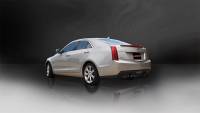 CORSA Performance - Corsa 2013-2019 Cadillac ATS Sedan 2.0L A/T Black Sport Dual Rear Cat-Back Exhaust - 14888BLK - Image 2