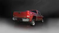 CORSA Performance - Corsa 2009-2013 GMC Sierra 4.8L V8 3in Cat-Back Single Side w Twin 4in Black Pro-Series Tips - 14900BLK - Image 2