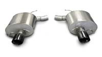 Corsa 2009-2014 Cadillac CTS Sedan V 6.2L V8 Black Touring Axle-Back Exhaust - 14940BLK