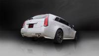 CORSA Performance - Corsa 2011-2014 Cadillac CTS Wagon V 6.2L V8 Polished Sport Axle-Back Exhaust - 14948 - Image 3