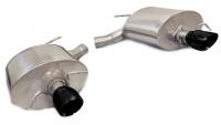 Corsa 2011-2014 Cadillac CTS Wagon V 6.2L V8 Black Sport Axle-Back Exhaust - 14948BLK