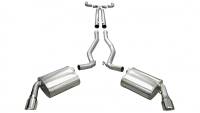 Corsa 2010-2013 Chevrolet Camaro Convertible SS 6.2L V8 Manual Polished Sport Cat-Back + XO Exhaust - 14954