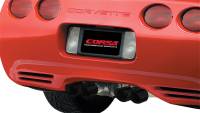 CORSA Performance - Corsa 1997-2004 Chevrolet Corvette C5 Z06 5.7L V8 Black Xtreme Axle-Back Exhaust - 14961BLK - Image 3