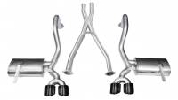 Corsa 1997-2004 Chevrolet Corvette C5 Z06 5.7L V8 Black Xtreme Cat-Back + XO Exhaust - 14962BLK