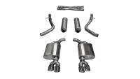 CORSA Performance - Corsa 15-16 Dodge Challenger Xtreme Cat-Back Dual Rear Exit with Twin 3.5in Polished Pro-Series Tips - 14985 - Image 1