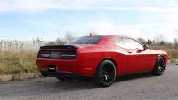 CORSA Performance - Corsa 2015-2023 Dodge Challenger Hellcat Dual Rear Exit Sport Exhaust w/ 3.5in Black Tips - 14987BLK - Image 3