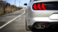 CORSA Performance - Corsa 2018-2023 Ford Mustang GT Fastback 5.0L 3in Sport Axle-Back Exhaust w/ 4in Black Tips - 21002BLK - Image 2
