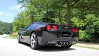 CORSA Performance - Corsa 2005-2007 Chevrolet Corvette (C6) 6.0L/6.2L Polished Xtreme Axle-Back Exhaust w/4.5in Tips - 21010 - Image 3