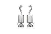 Corsa 2009-2013 Chevrolet Corvette (C6) 6.2L Polished Xtreme Axle-Back Exhaust w/4.5in Tips - 21012