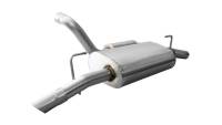 CORSA Performance - Corsa 2018-2024 Jeep Wrangler JL 2.5in Dual Rear Turn Down Exit Touring Axle-Back Exhaust - 21015 - Image 4