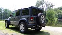 CORSA Performance - Corsa 2018-2024 Jeep Wrangler JL 2.5in Dual Rear Exit Polished Tips Touring Axle-Back Exhaust - 21016 - Image 3