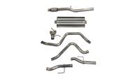 Corsa 19-23 Chevy Silverado/GMC Sierra 6.2L Crew Cab Short Bed 147.5 Cat-Back Dual Rear Exit No Tips - 21033