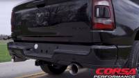 CORSA Performance - Corsa 19-24 Ram 1500 5.7L Crew Cab w/ 57in or 76in Bed Cat-Back Dual Rr Exit 5in Satin Polished Tips - 21035 - Image 3