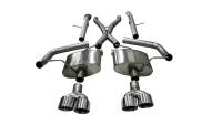 Corsa 18-21 Jeep Grand Cherokee TrackHawk 6.2L Xtreme Cat-Back Dual Rear Exit w/4.5in Polished Tips - 21052