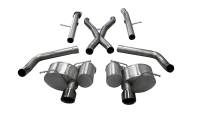 Corsa 2012-21 Jeep Grand Cherokee SRT 2.75in Dual Rear Xtreme Cat-Back Exhaust - Black PVD TipFinish - 21058BLK