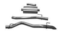 Corsa 2020-2024 Jeep Gladiator JT 3.0in Cat-Back Single Side Exit w/ Turn Down Tip - 21061