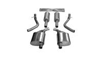 Corsa 15-23 Dodge Charger/300 Sedan 3.6L 2.5in Cat-Back Dual Rear Exit (re-uses stock exhaust bezel) - 21064