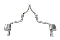 Corsa 15-23 Charger SRT/Hellcat/Redeye 2.75in Valved Catback Dual Rear Exit w/ Single 4.5inPol Tips - 21072
