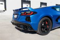 CORSA Performance - Corsa 20-24 Corvette C8 3in Valved Cat-Back 4.5in Blk Quad Tips Fits Factory Perf Exhaust DeletesAFM - 21103BLK - Image 2