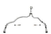 Corsa 2021-2024 Ford F-150 Regular Cab/6.5in Bed 5.0L V8 Xtreme Cat-Back Dual Rear Exit-Polished - 21143