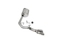Corsa 2021-2024 Ford F-150 Regular Cab/ 8in Bed 3.5L V6 Sport Cat-Back Front of Tire Exit-Polished - 21162