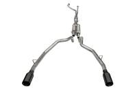 Corsa 2021-2024 Dodge Ram TRX Crew Cab Xtreme Catback Exhaust Dual Rear Black Tip - 21189BPC