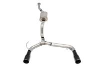 CORSA Performance - Corsa 21-24 Ford Bronco 2.3L 4-Door 2.75in Cat-Back Dual Rear Exhaust w/ 4in Straight-Cut Black Tips - 21206BPC - Image 1