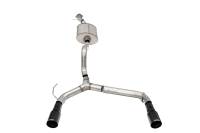CORSA Performance - Corsa 21-24 Ford Bronco 2.7L 2-Door 2.75in Cat-Back Dual Rear Exhaust w/ 4in Straight-Cut Black Tips - 21208BPC - Image 1