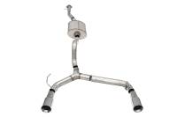 CORSA Performance - Corsa 21-24 Ford Bronco 2.7L 4-Door 2.75in Cat-Back Dual Rear Exhaust w/4in Straight-Cut Polish Tips - 21210 - Image 1