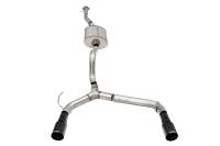 CORSA Performance - Corsa 21-24 Ford Bronco 2.7L 4-Door 2.75in Cat-Back Dual Rear Exhaust w/ 4in Straight-Cut Black Tips - 21210BPC - Image 1