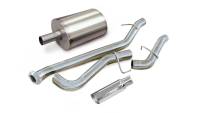 CORSA Performance - Corsa 1999-2007 Chevrolet Silverado Ext. Cab/Short Bed 1500 4.8L V8 Polished Sport Cat-Back Exhaust - 24260 - Image 1
