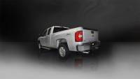 CORSA Performance - Corsa 2011-2013 Chevrolet Silverado Crew Cab/Short Bed 1500 6.2L V8 Polished Sport Cat-Back Exhaust - 24524 - Image 3