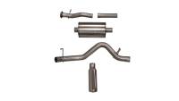 Corsa 2017-2022 Chevy Colorado 3.6L Crew Cab Sport Cat-Back System Single Rear Exit Polished Tips - 24745