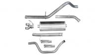 Corsa 2009-2013 Chevrolet Silverado Reg. Cab/Std. Bed 1500 4.8L V8 Polished Sport Cat-Back Exhaust - 24921