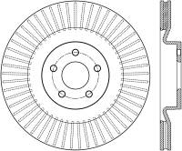 Stoptech - StopTech Cryostop Brake Rotor Front 121.61124CRY - Image 5
