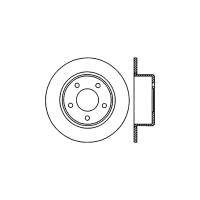 StopTech Cryostop Premium High Carbon Rotor Rear 125.63060CRY