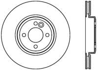 StopTech Sport Slotted Cryo Brake Rotor; Front Left