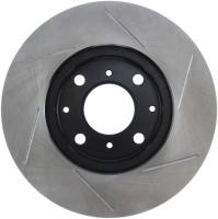 Stoptech - StopTech Power Slot 90-91 Honda CRX Si 1.6L Rear Disc Front Right Slotted Rotor - 126.40013SR - Image 2