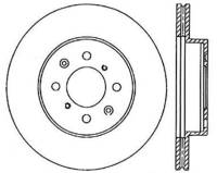 StopTech Sport Slotted Cryo Brake Rotor Front Left 126.40018CSL