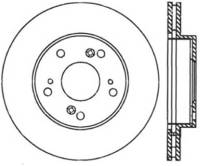 StopTech Sport Slotted Cryo Brake Rotor Front Left 126.40056CSL