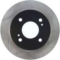 StopTech Power Slot Slotted 89-98 240SX w/ or w/o ABS 4 Lug Rear Left Rotor - 126.42042SL