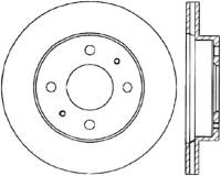 StopTech Sport Slotted Cryo Brake Rotor Front Left 126.42060CSL