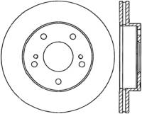 StopTech Sport Slotted Cryo Brake Rotor Front Left 126.42064CSL