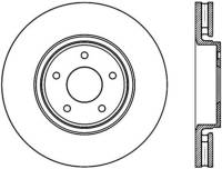 StopTech Sport Slotted Cryo Brake Rotor Front Left 126.42092CSL